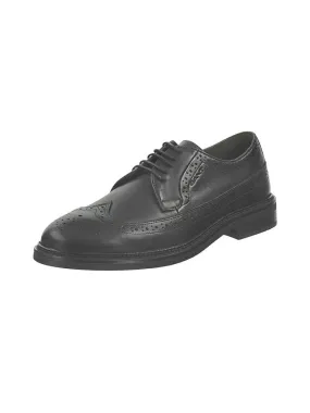 Leren veterschoenen "Bidford" zwart
